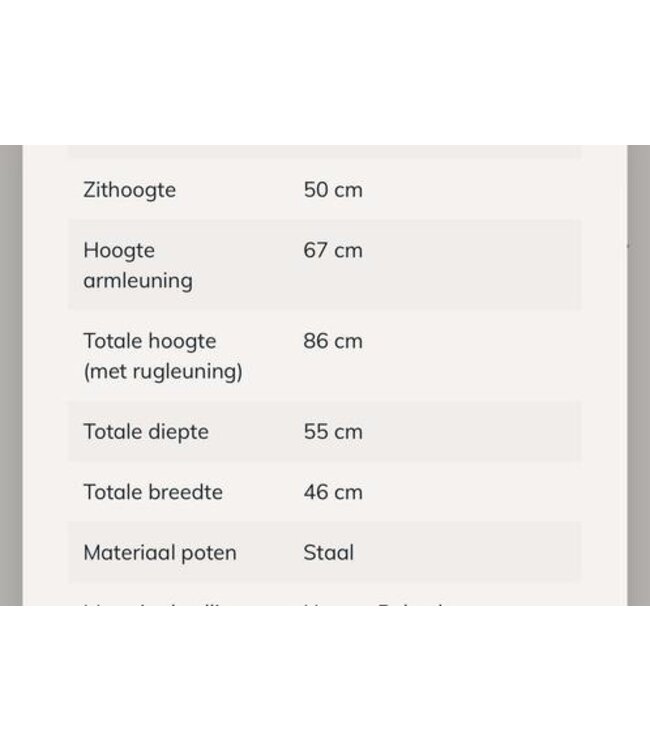 Setje van 4 eetkamerstoelen Tony en Todd antraciet *showroom