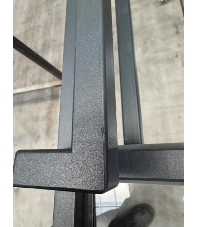 Taatsdeur RAL7021 2604mm x1028mm exacte maat *sale 138