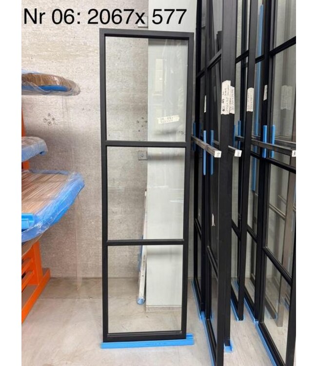 Vaste stalen panelen  * diverse maten