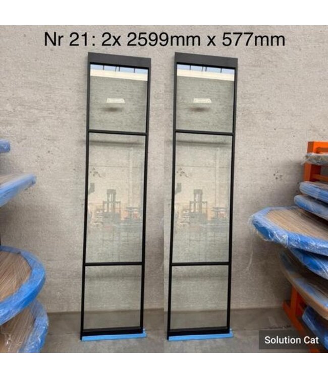 Diverse maten stalen panelen / doorlopend nieuwe maten!