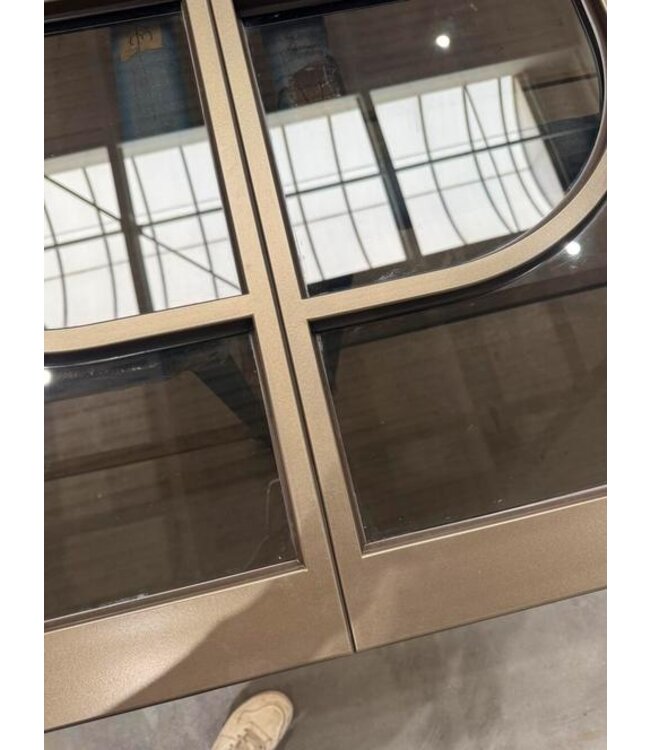 Taatsdeur Brown anodic 2461mm x 700mm exacte maat sale *145