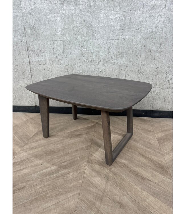 Eiken salontafel Deens ovaal 80cm *showroom