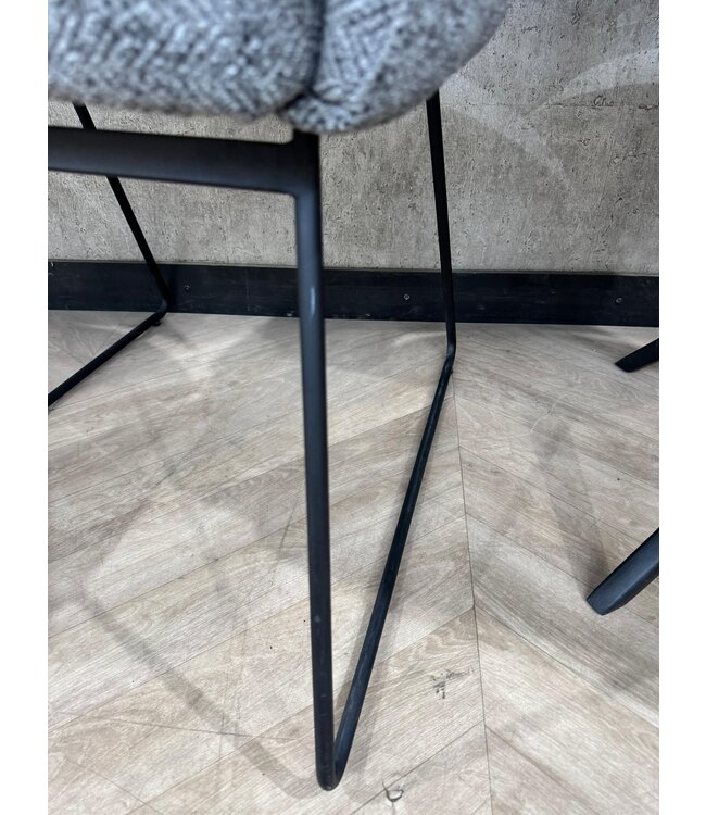 Setje van 4 Jesperhome Yanai antraciet *showroom