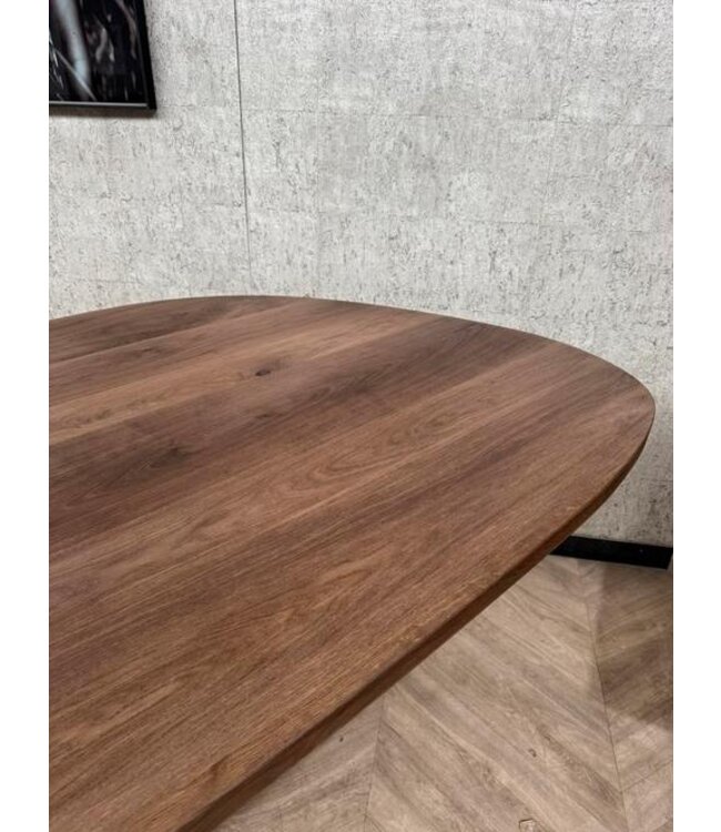 Eiken organische eettafel 210cm x 110cm *nieuw