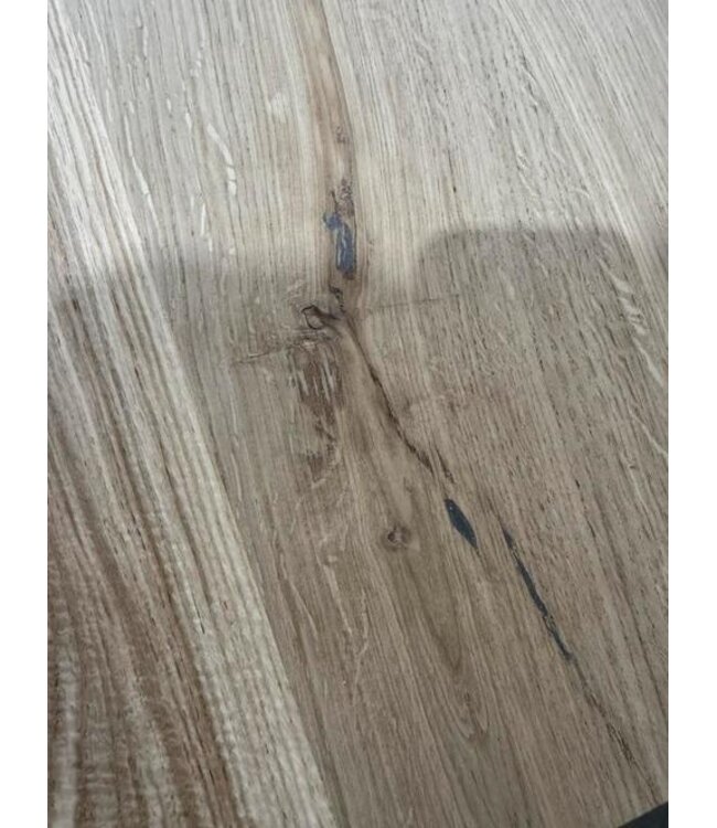 Eiken eettafel Deens ovaal 230cm x 110cm *nieuw