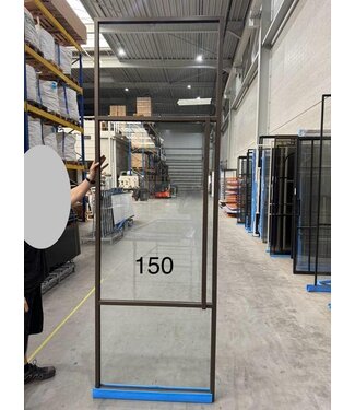 Taatsdeur anodic brown 2818x919 exacte maat *sale 150.1