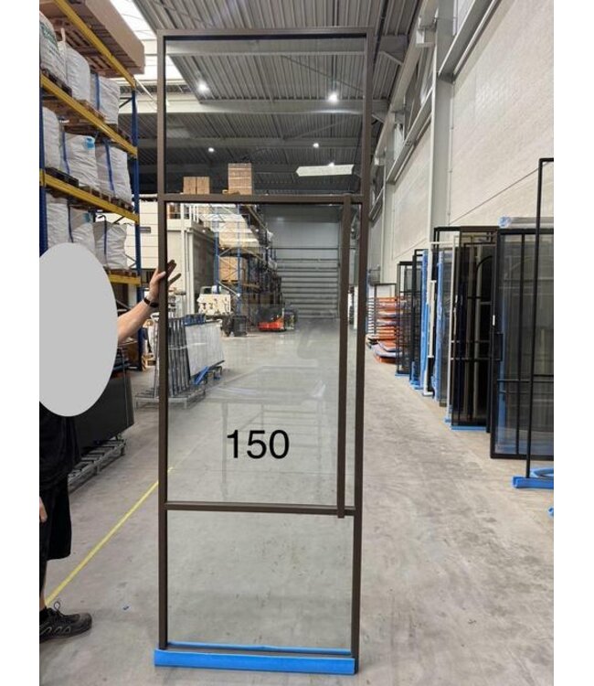 Taatsdeur anodic brown 2818x919 exacte maat *sale 150.1