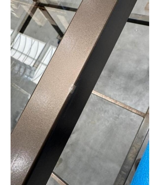 Taatsdeur anodic brown 2818x919 exacte maat *sale 150.1