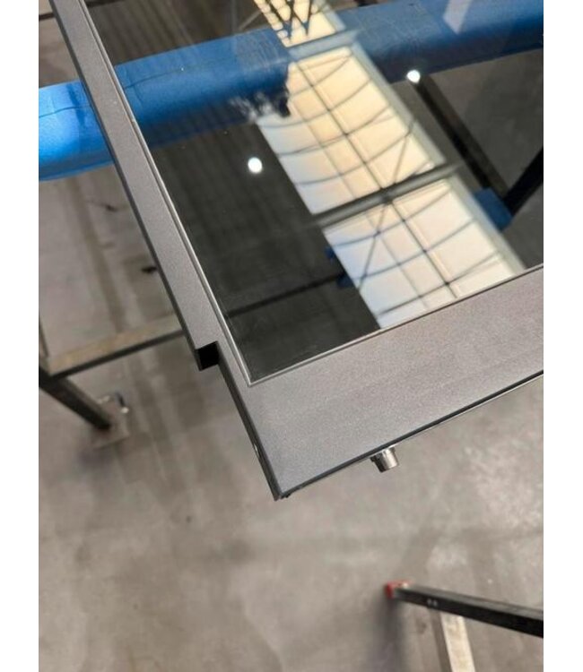 Dubbele taatsdeur antraciet 2364x667mm exacte maat *sale 152