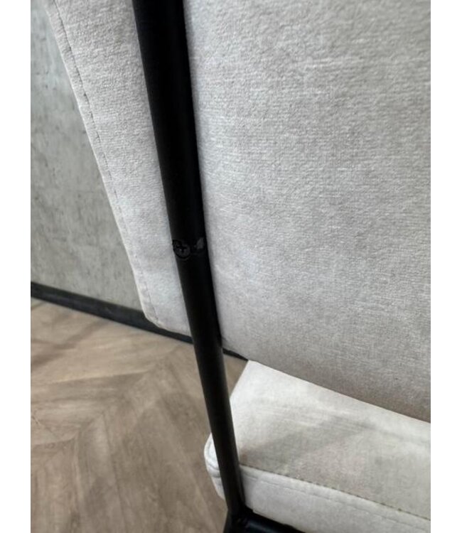 Setje barkruk Jill Adore linen 110 *showroom