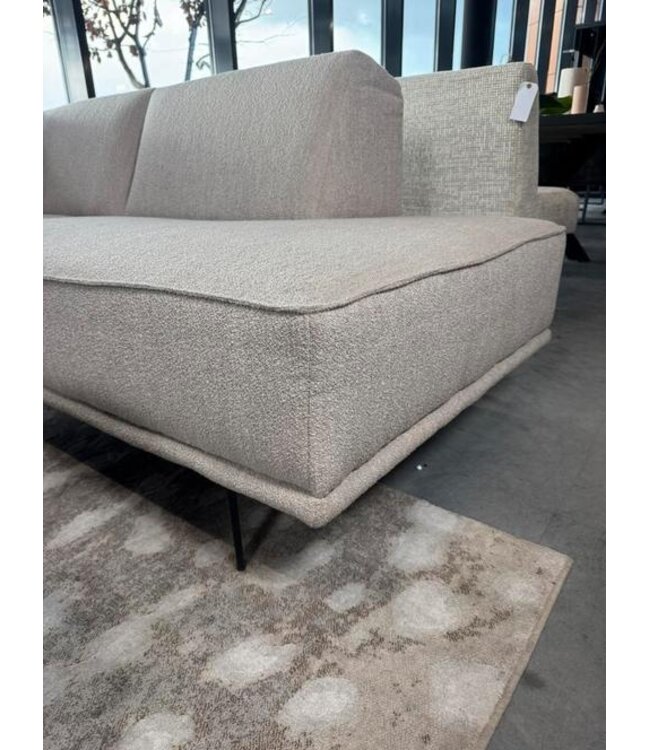 Mooie hoekbank crème/greige Alpine 1 *showroom