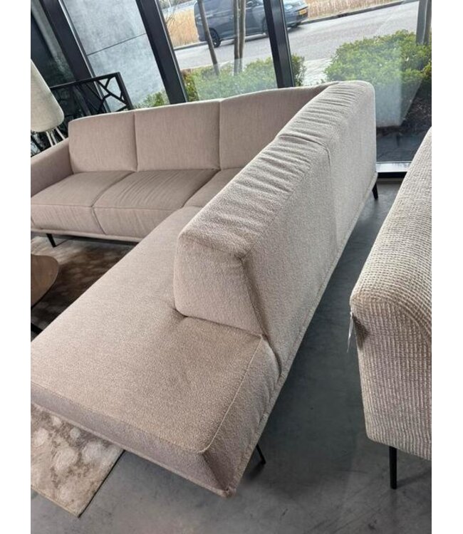 Mooie hoekbank crème/greige Alpine 1 *showroom