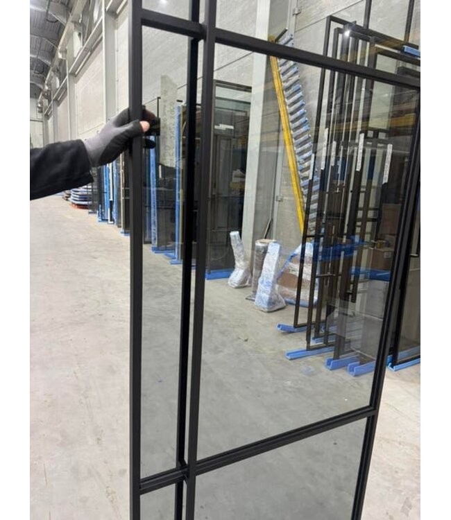 Taatsdeur rookglas 2425 x 960 exacte maat sale *156