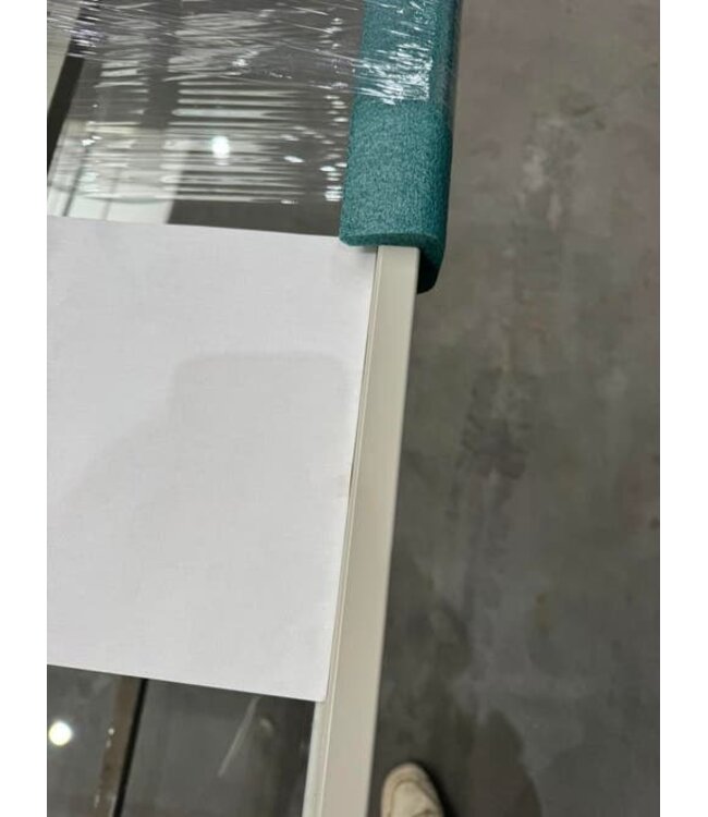 Taatsdeur beige Ral7044 2563 x 1018 exacte maat sale *159