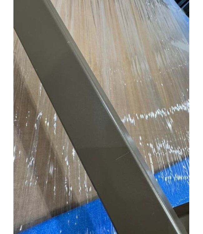 Setje stalen trapleuningen Brons Anodic *nieuw