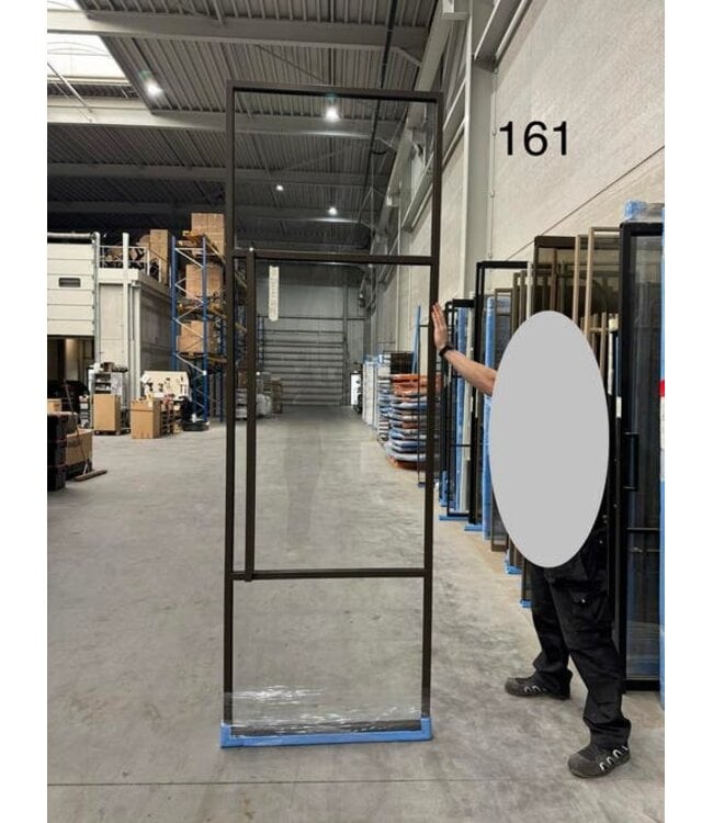 Taatsdeur brown anodic 2807x907 exacte maat sale *161