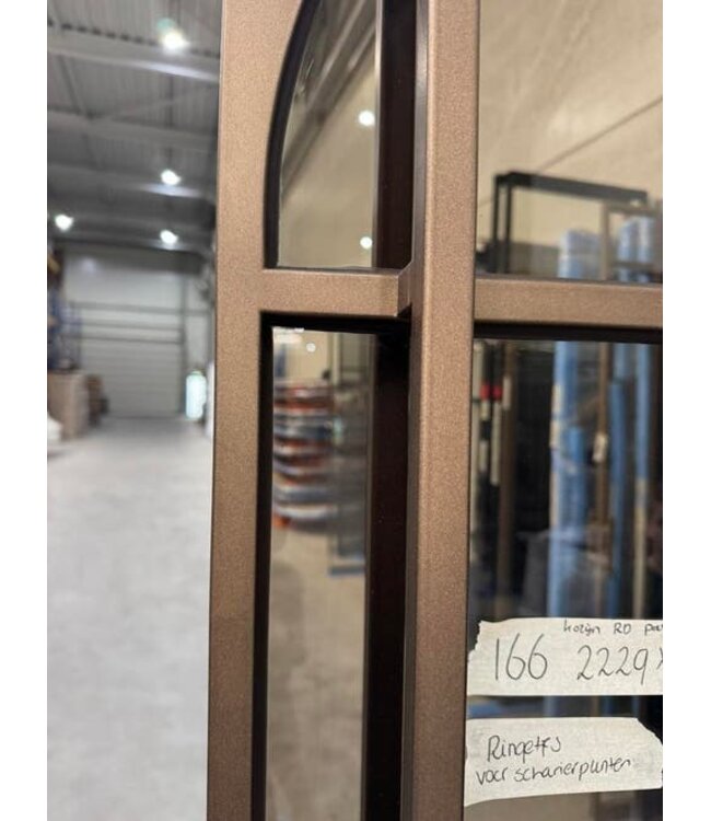 Kozijndeur patina brons boog 2229mm x 875mm sale *166
