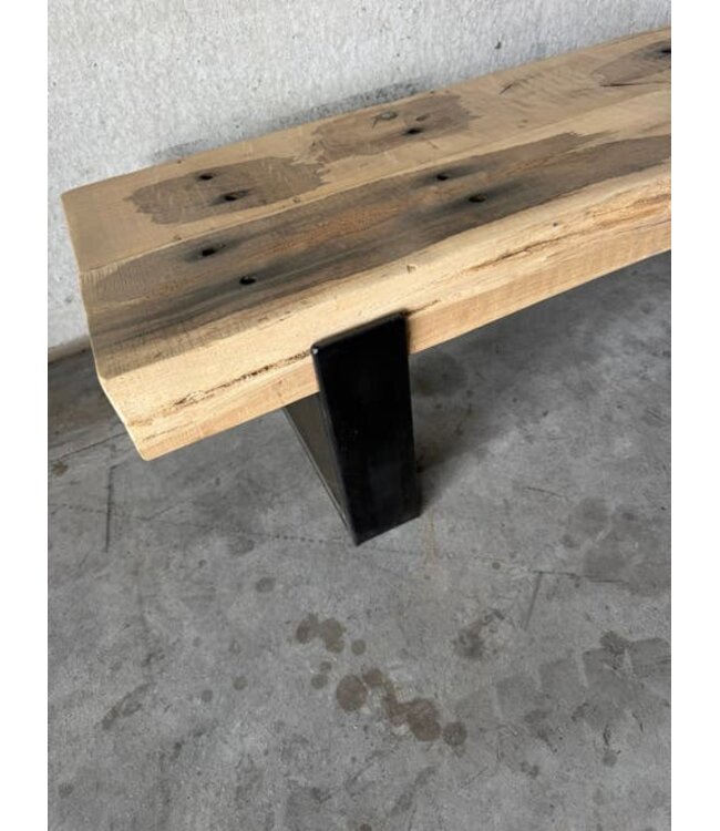 Oud eiken/ spoorbiels tv meubelen / bankjes *Diverse maten
