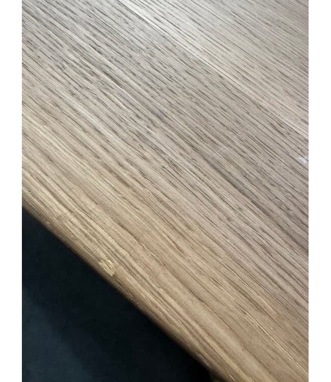 Eiken eettafel Deens ovaal september 240x110 *showroom
