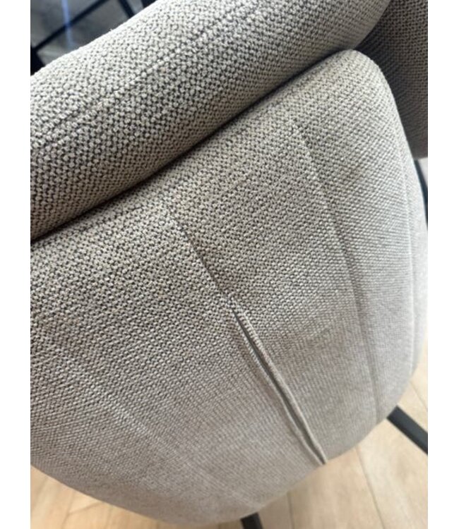 Setje 4 eetkamerstoelen Raven beige / créme *showroom