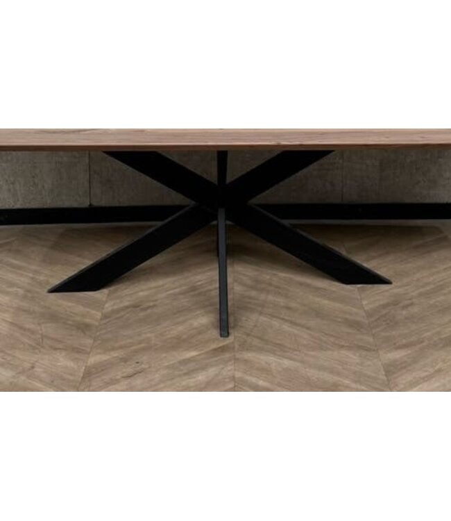 Massief eiken eettafel Deens ovaal 220x100cm *nieuw