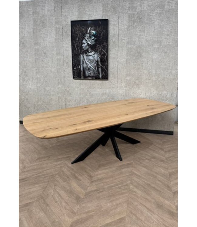 Eiken deens ovaal 240x110 *showroom