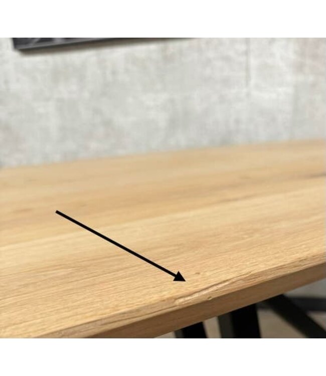 Eiken deens ovaal 240x110 *showroom
