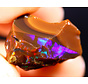 Rough Ethiopian Welo - Crystal Opal - "Neo Space" - (21x18x16mm - 23 carats) - POC-0247