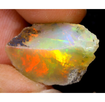 Opale Welo d'Ethiopie brute - "Brightest Day" - (18 x 10 x 5 mm - 6 carats) - POC-0341