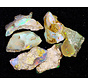 Äthiopischer Welo-Opal in Rohform - " Colourful Riches" - (20 x 13 x 9 mm - 43 Karat) - POC-0361