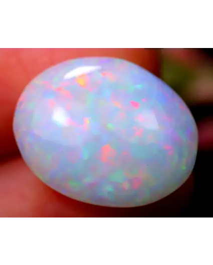 Natuurlijke Ethiopische Welo Opaal - "Void Egg" - 16.10 x 12.9 x 4.5 mm - 5.15 karaat - POC-0439