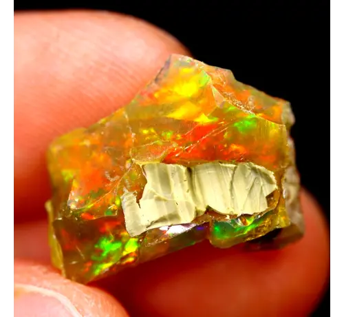 Opale Welo etiope grezzo - "Copper Nugget" - (18 x 14 x 6 mm - 6 carati) - POC-0513