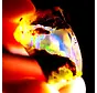 Rough Ethiopian Welo - Crystal Opal - "Solar Flare" - (25 x 18 x 16 mm - 34 carats) - POC-0556