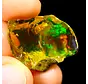 Ruwe Ethiopian Welo - Cristallo opalino - " Growing Sun" - (23 x 19 x 6 mm - 14 carati) - POC-0559