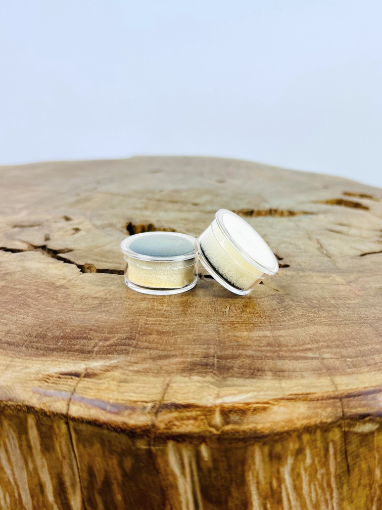 Edelstenen doosje | Rond | Ø 32 H 16 mm | Zwart & Wit