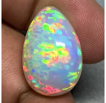 Opale Welo etiope naturale - "Patchwork HoneyComb" - 22,45 x 14,5 x 8,8 mm - 14.28 carati - POC-0629