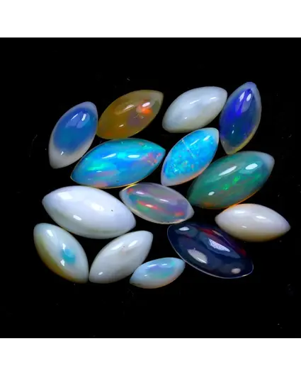 Set di opali Welo etiopi - 'Morphic Colours' - (10 x 4.5 x 3.5 mm - 6,04 carati) - POC-0643