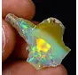 Äthiopischer Welo-Opal - "Inverted Rainbow" - (25 x 18 x 5 mm - 7 Karat) - POC-0660