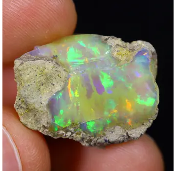 Ópalo Welo Etíope en bruto - "Mirror of the Soul" - (21 x 17 x 7 mm - 12 quilates) - POC-0662