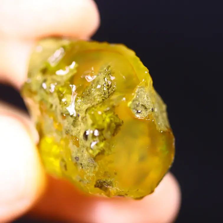 Ruwe Ethiopian Welo - Cristal Opaal - «Colossal Spectre» - (31 x 25 x 19 mm - 60 quilates) - POC-0682