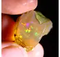 Rough Ethiopian Welo - Crystal Opal - ‘Troubled Colours’ - (20 x 16 x 8 mm - 15 carats) - POC-0687