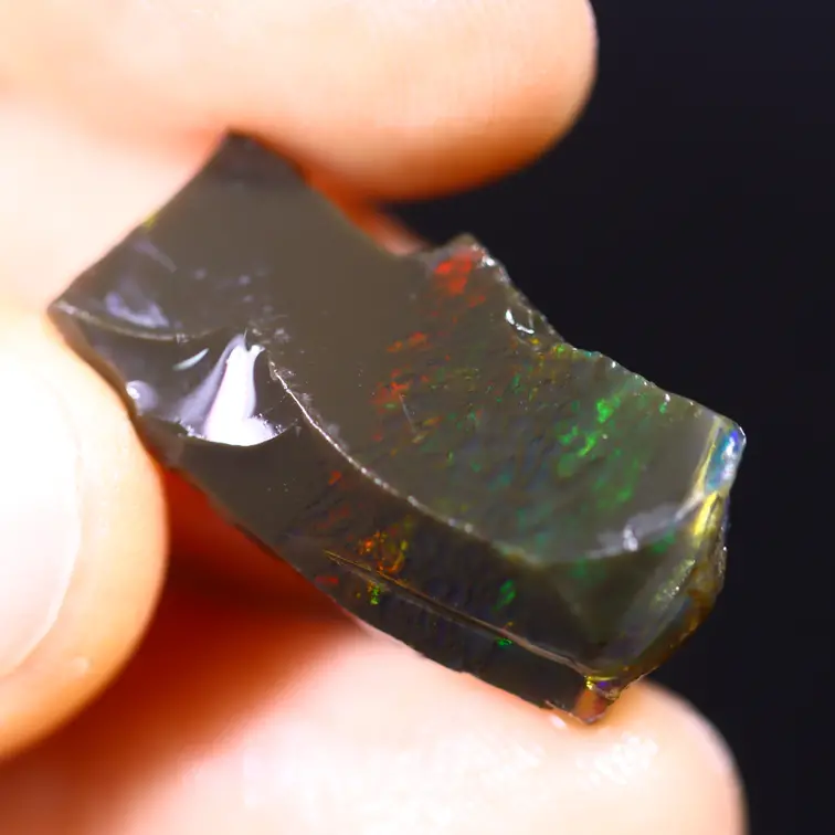 Welo Etíope en bruto - Ópalo Cristal - «Ancient Slab» - (23 x 12 x 7 mm - 9 quilates) - POC-0693