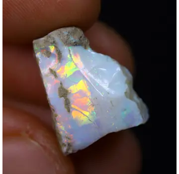 Äthiopischer Welo-Opal in Rohform - „Dimensionsspiegel“ - (15 x 12 x 9 mm - 8,2 Karat) - POC-0733