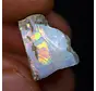 Opale Welo d'Ethiopie brute - « Dimensional Mirror » - (15 x 12 x 9 mm - 8.2 carats) - POC-0733