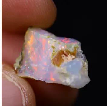 Ruwe Ethiopian Welo Opaal - “Frammento di lastra” - (15 x 9 x 4 mm - 2 carati) - POC-0746