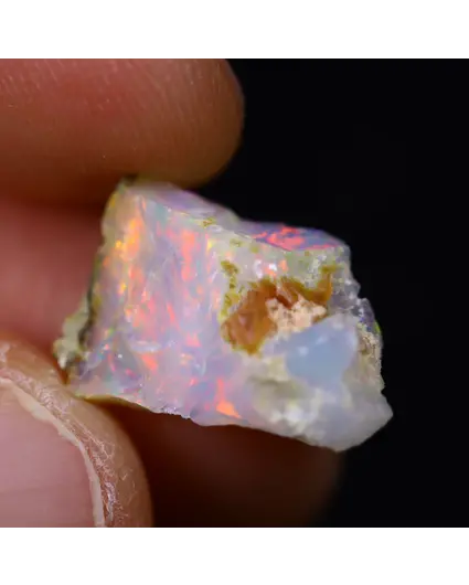 Ruwe Äthiopischer Welo Opaal - „Slab Shard“ - (15 x 9 x 4 mm - 2 Karat) - POC-0746