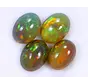 Natuurlijke Ethiopische Welo Opalen - "Otherworld" - 7,9 x 5,7 x 4,1 mm - 3.86 karaat - POC-0749