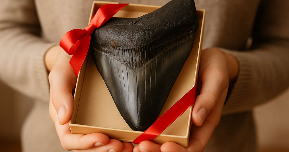 ¿Quieres regalar un diente de Megalodón?