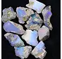 Raw Ethiopian Welo opal set - ‘Meteor Strike’ - (22 x 12 x 10 mm - 95 carats) - POC-0889