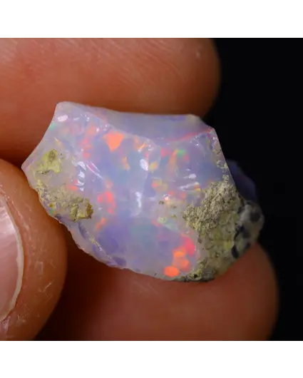 Raw Ethiopian Welo opal - ‘Stone of Wisdom" - (18 x 13 x 7 mm - 5.54 carats) - POC-0892